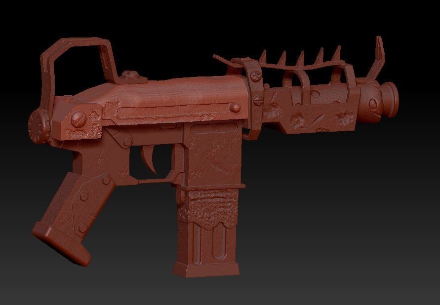 Download free STL file pistol gunner fortnite • 3D printer model ・ Cults
